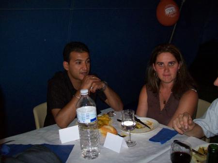 mon copin et moi  a lanniversaire de mimi